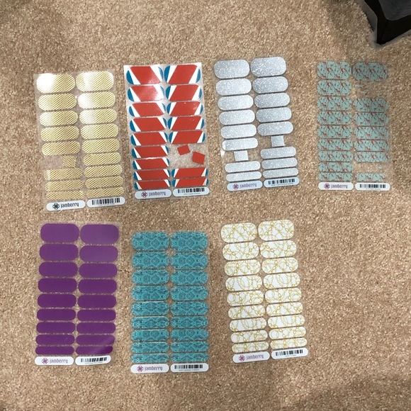 Huge Jamberry Lot- 23 Sheets plus Jamberry Heater - Picture 3 of 5